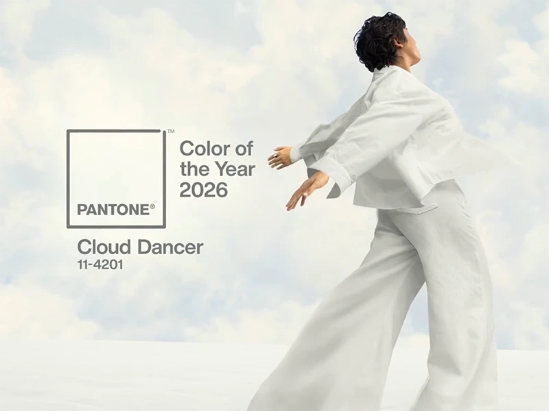 Weisser wird es nicht: Warum Pantones Farbe des Jahres 2026 der ehrlichste Trend von allen ist