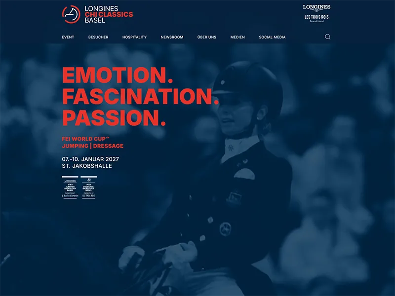 Casulli Design - Portfolio Longines CHI CLASSICS BASEL